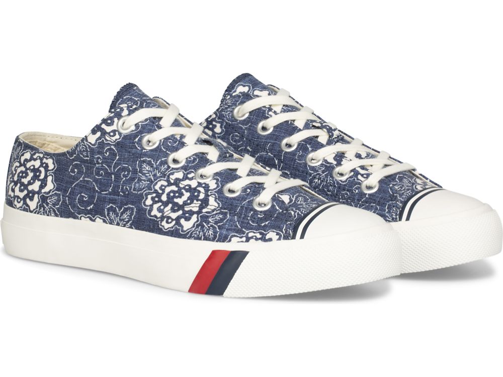 παπουτσιαμεκορδονια Keds Royal Lo Floral Print γυναικεια σκουρο μπλε | GR-42644